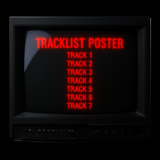 Tracklist Poster